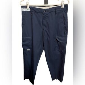 Softwill UniFirst  Blue Industrial Cargo Pants Sz 32X30